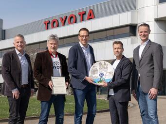 Toyota Deutschland erhält Lebenshilfe-Köln-Preis
