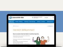 Internet-Seite in Leichter Sprache